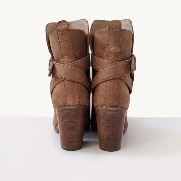 Rag & Bone Kinsey Light Brown Suede Ankle Boots Size EU 36 | US 6 - Picture 4 of 14